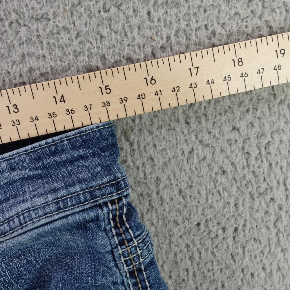 BKE Jake Straight Jeans Mens 30x30 Blue Medium Wash Stretch Denim Nice Fade 8665
